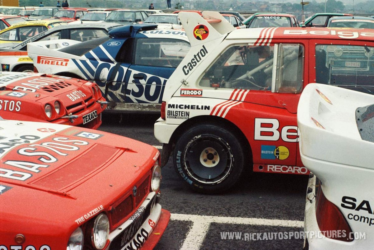 Marc Duez Bianchi Rally 1986