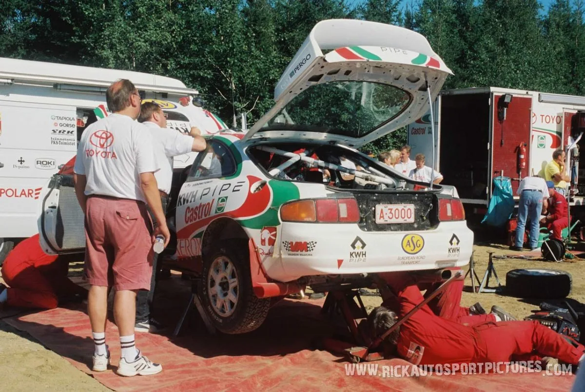 Team Toyota Castrol Finland 1000 Lakes 1996
