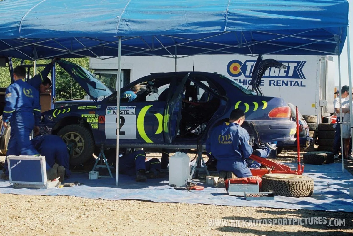Prodrive Team Subaru 1000 Lakes 1996