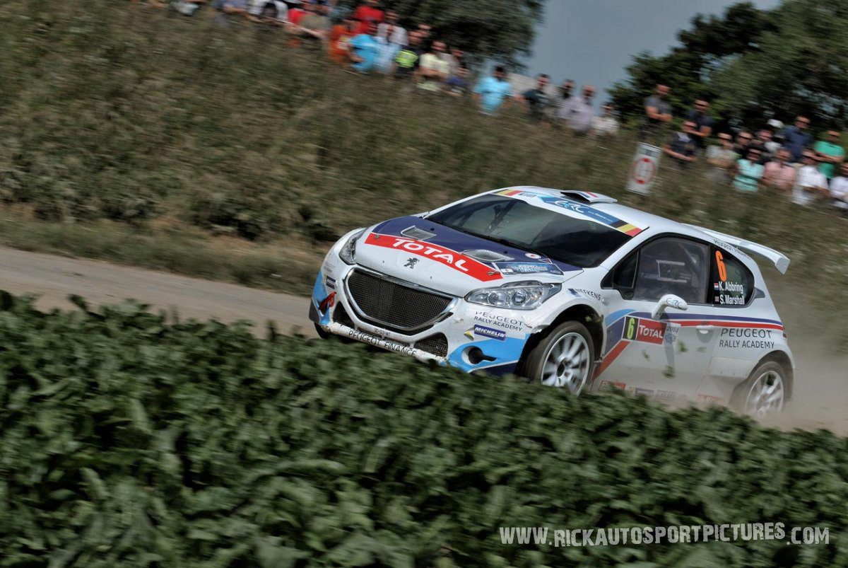 Kevin Abbring ypres ieper rally 2014
