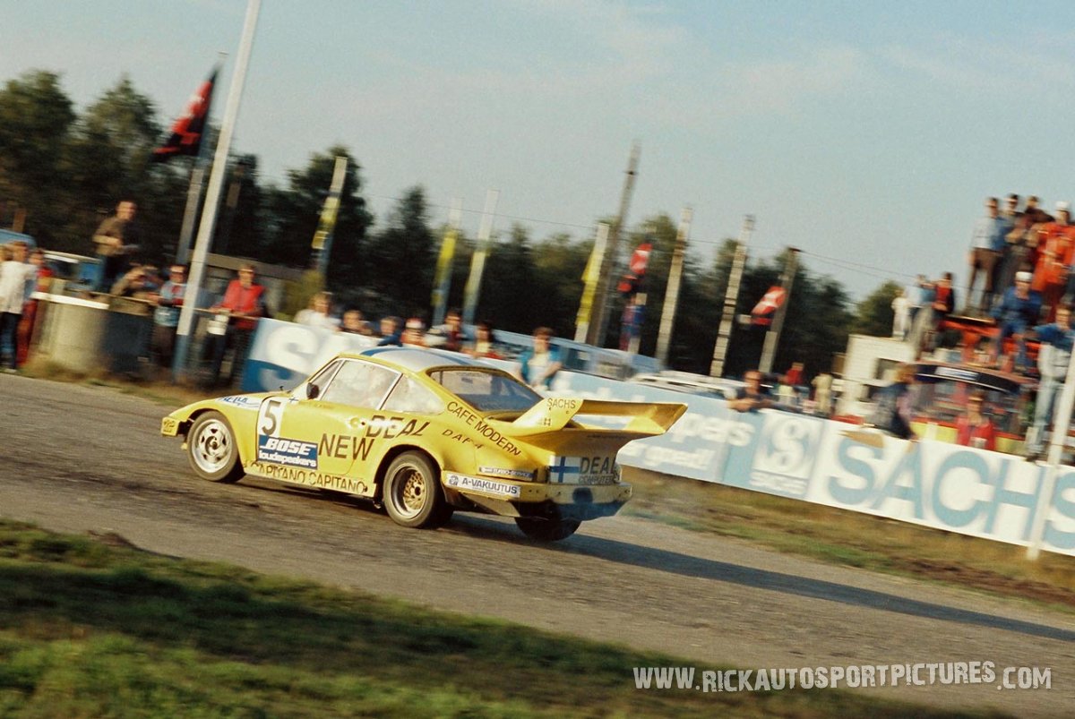 Matti Alamaki Rallycross Porsche 1985