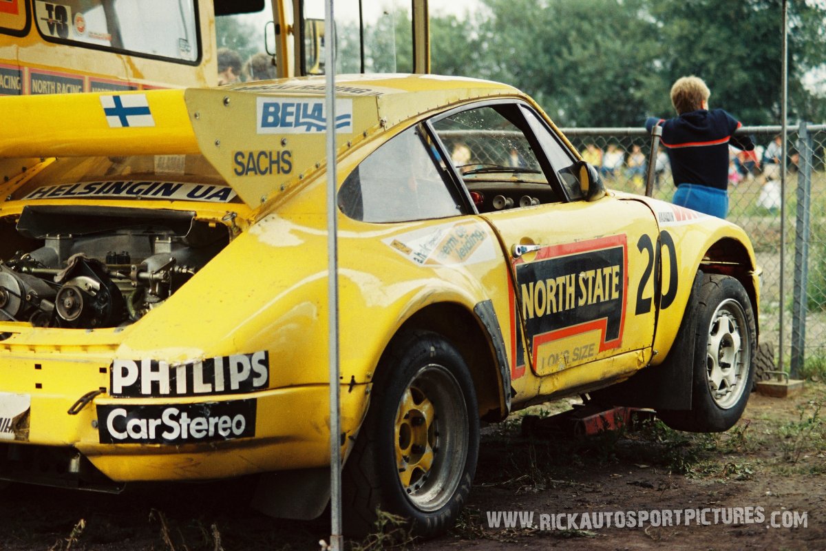 Matti Alamaki Rallycross Porsche 1986