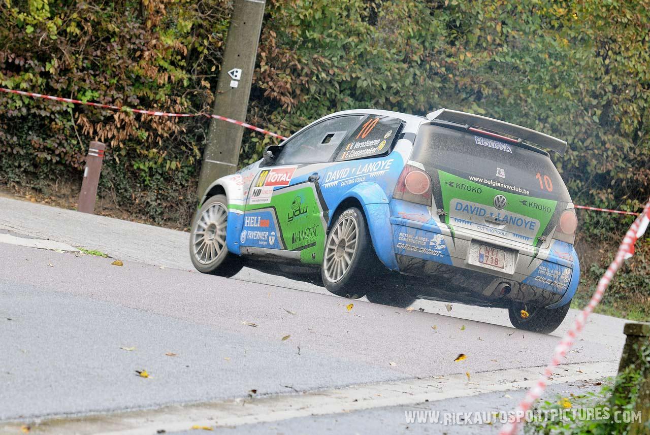 Vincent Verschueren condroz Rally 2013