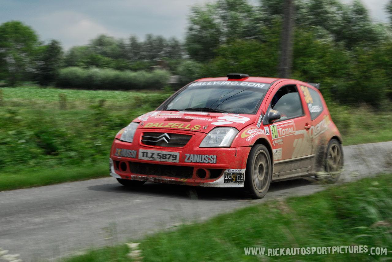 Darren Gass Ypres Rally 2007