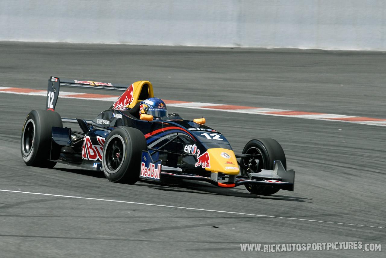 Daniel Ricciardo formula renault 2008
