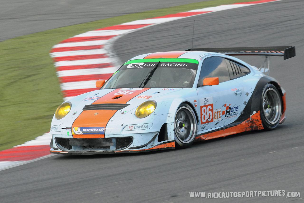 Gulf Racing Porsche elms silverstone 2014