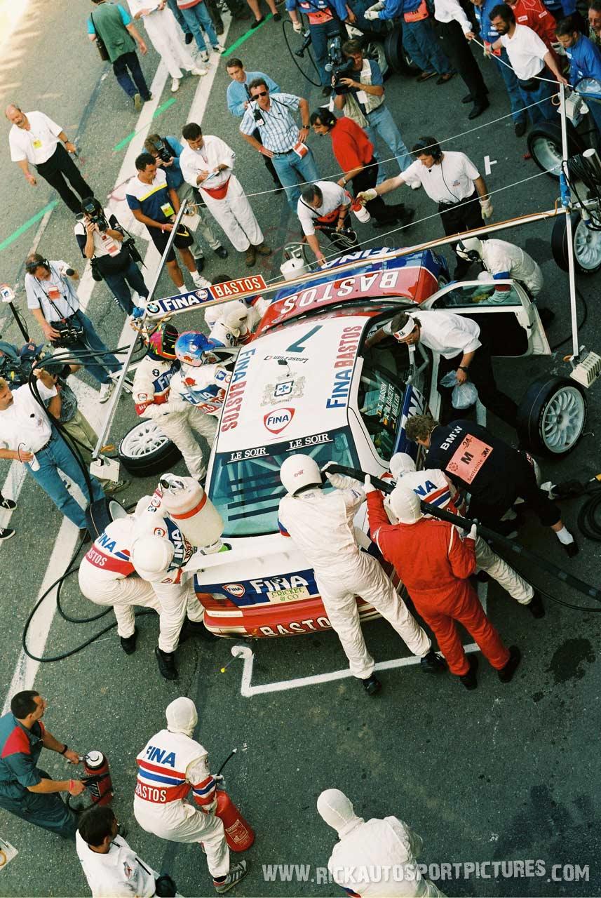 Schnitzer BMW pit fire spa 24 hours 1995
