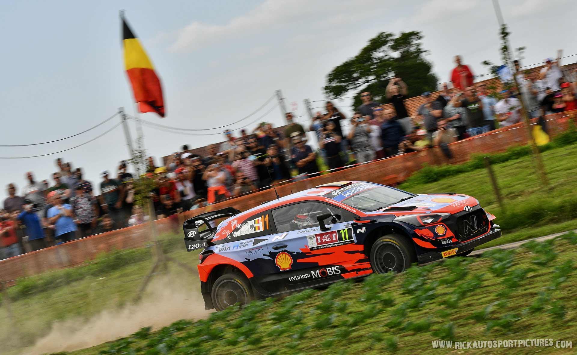Thierry Neuville Ypres Ieper Rally 2021