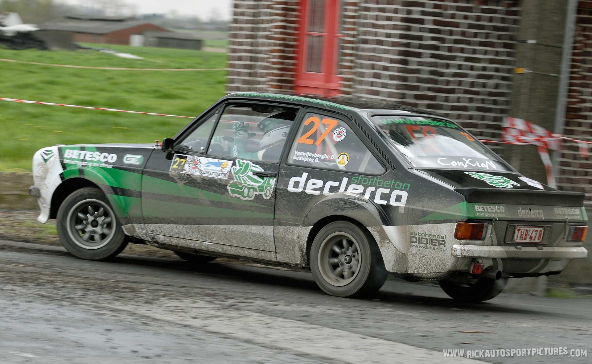 Didier Vanwijnsberghe tac rally 2012