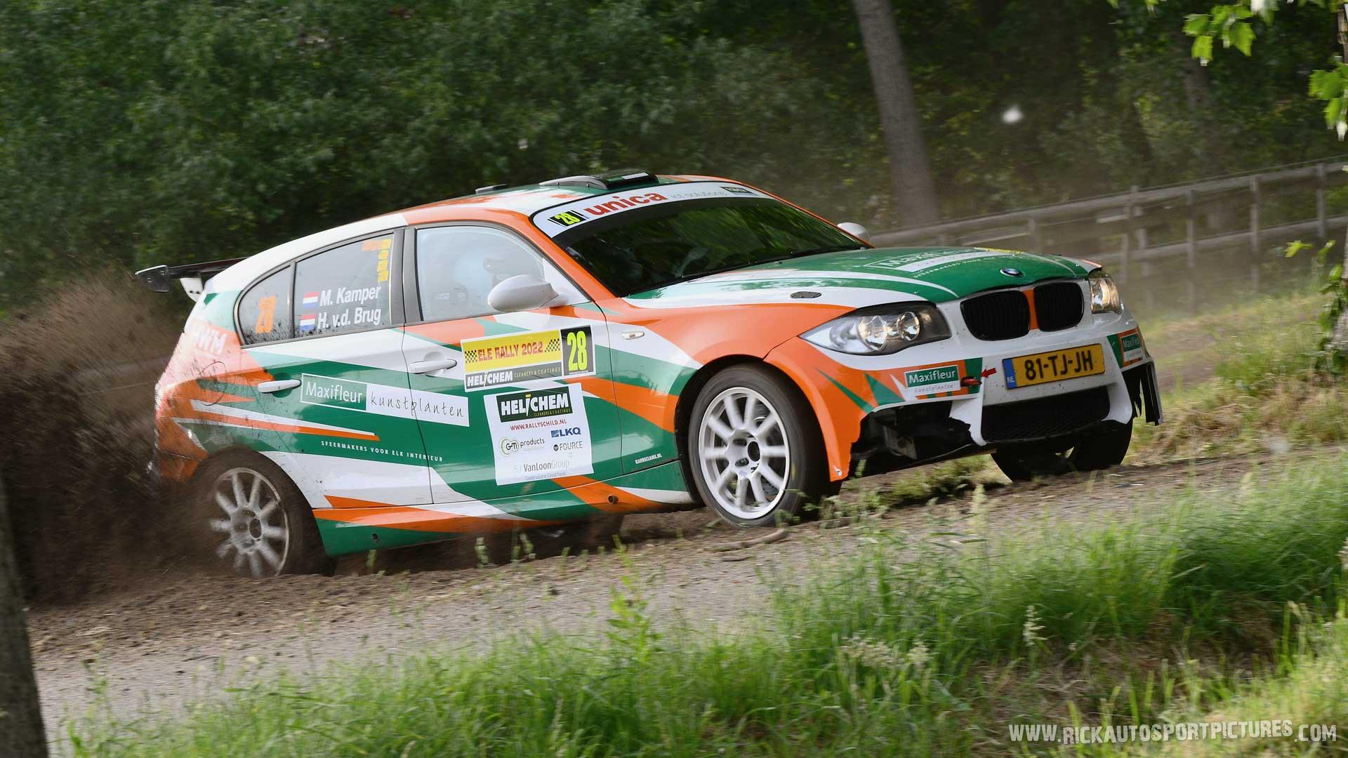 Michael Kamper & Henk v.d. Burg ele rally 2022
