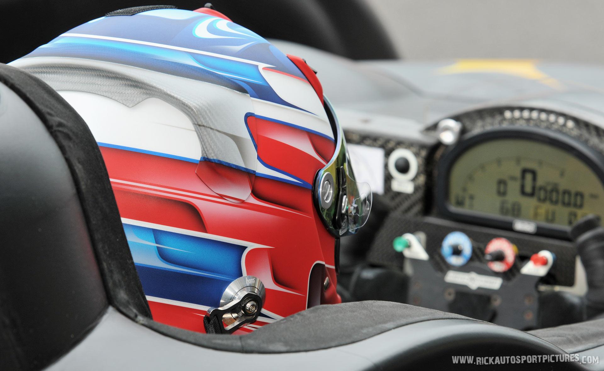 Roman Rusinov helmet 2012