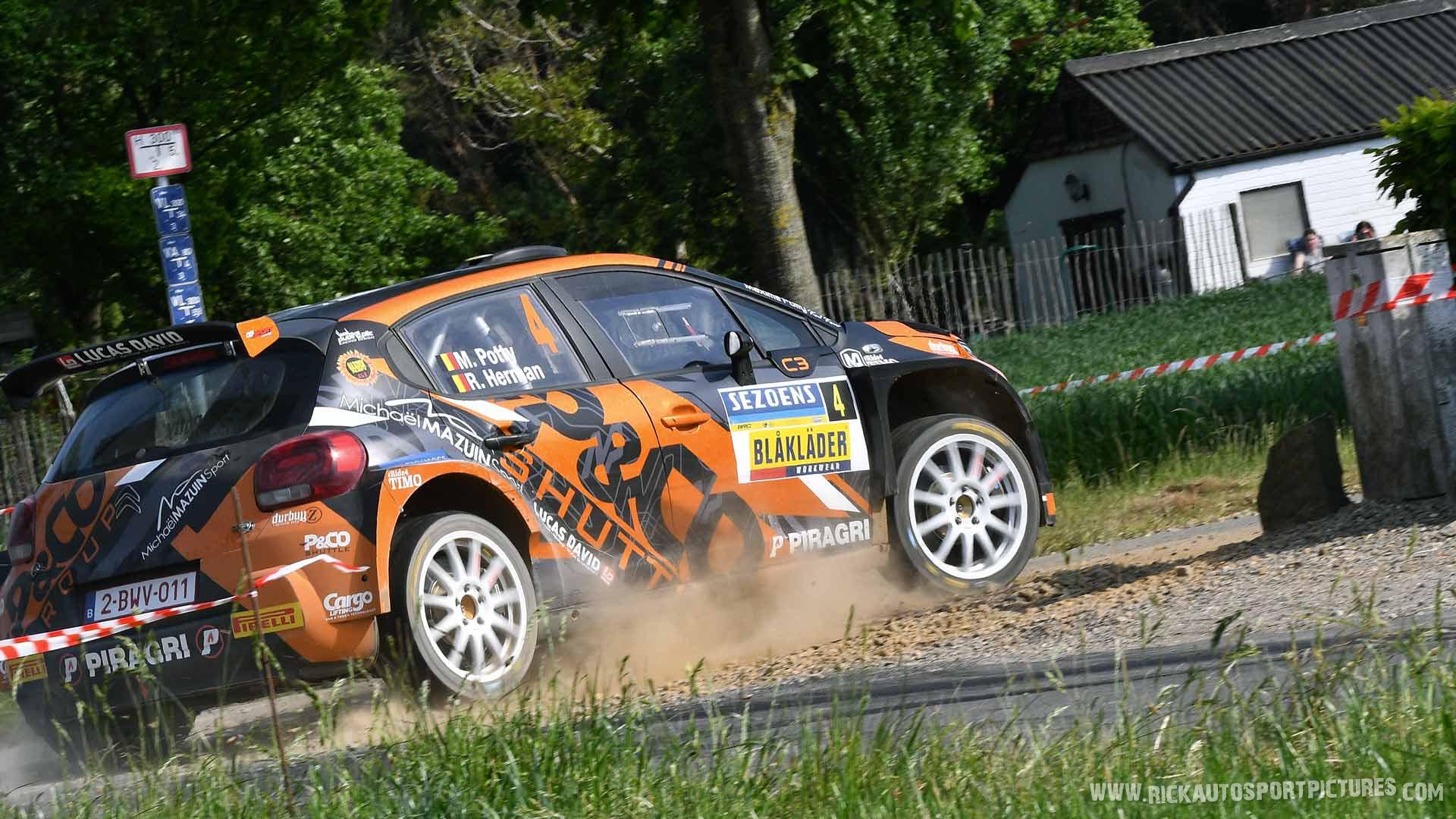 Maxime Potty sezoens rally 2022