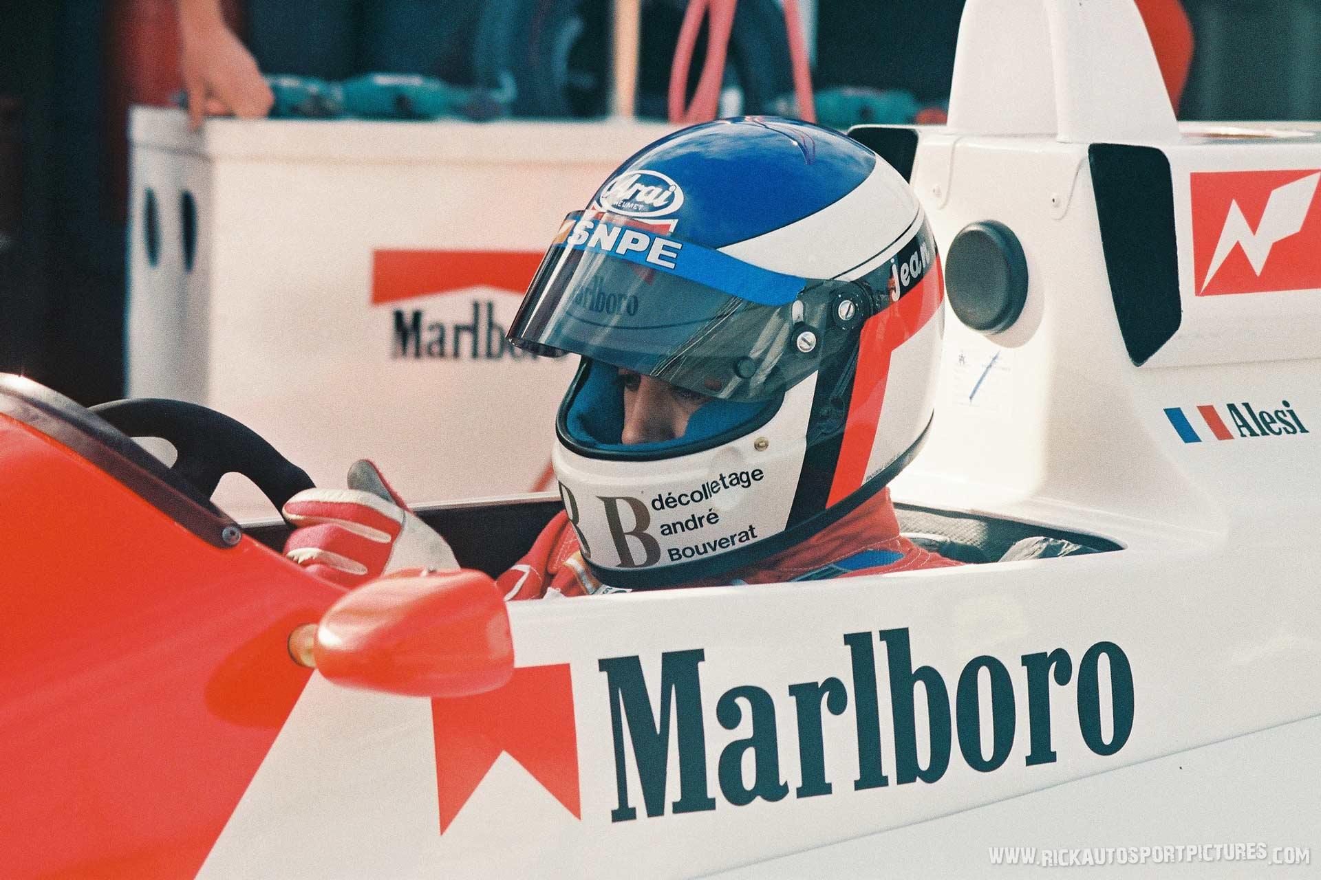 Jean Alesi, casque helmet f3000