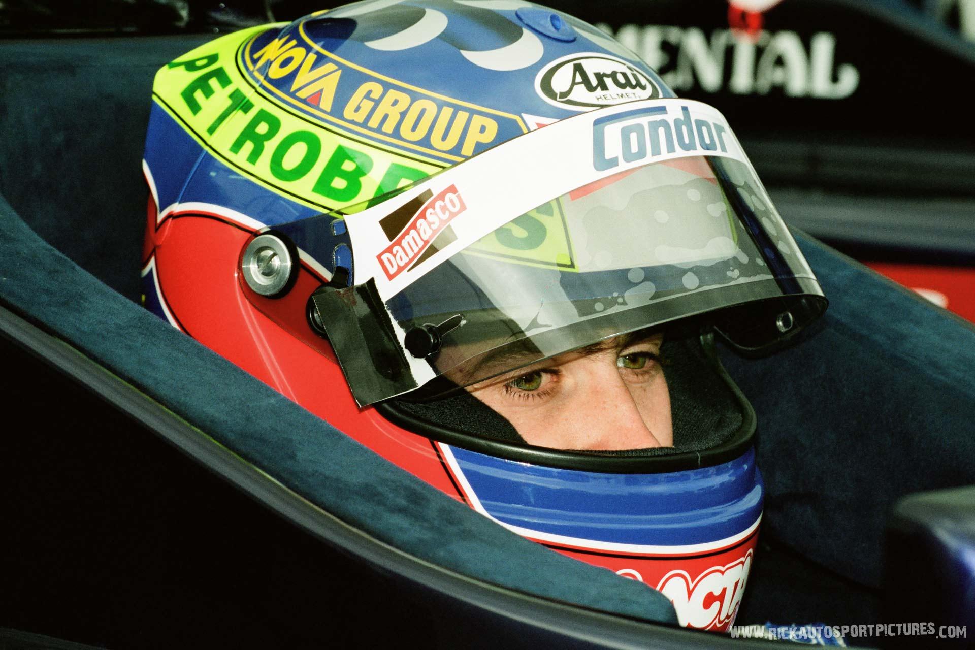 Riccardo Zonta helmet f3000