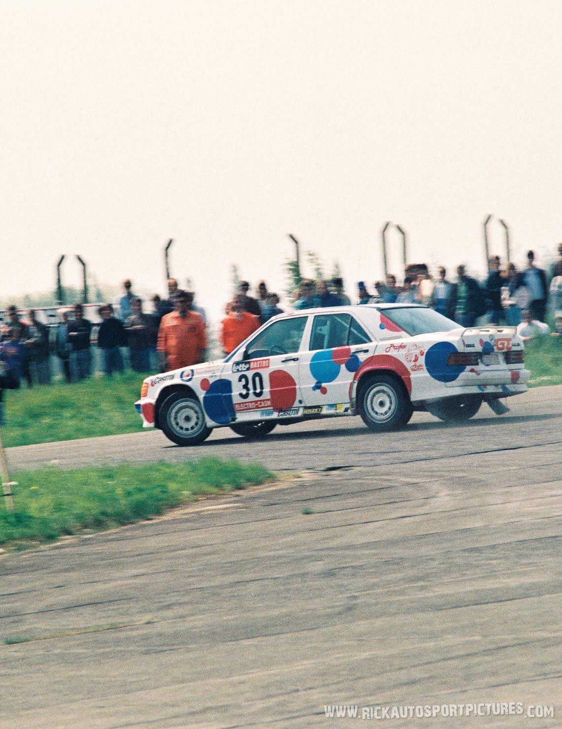 gerard magniette rally mercedes 1989