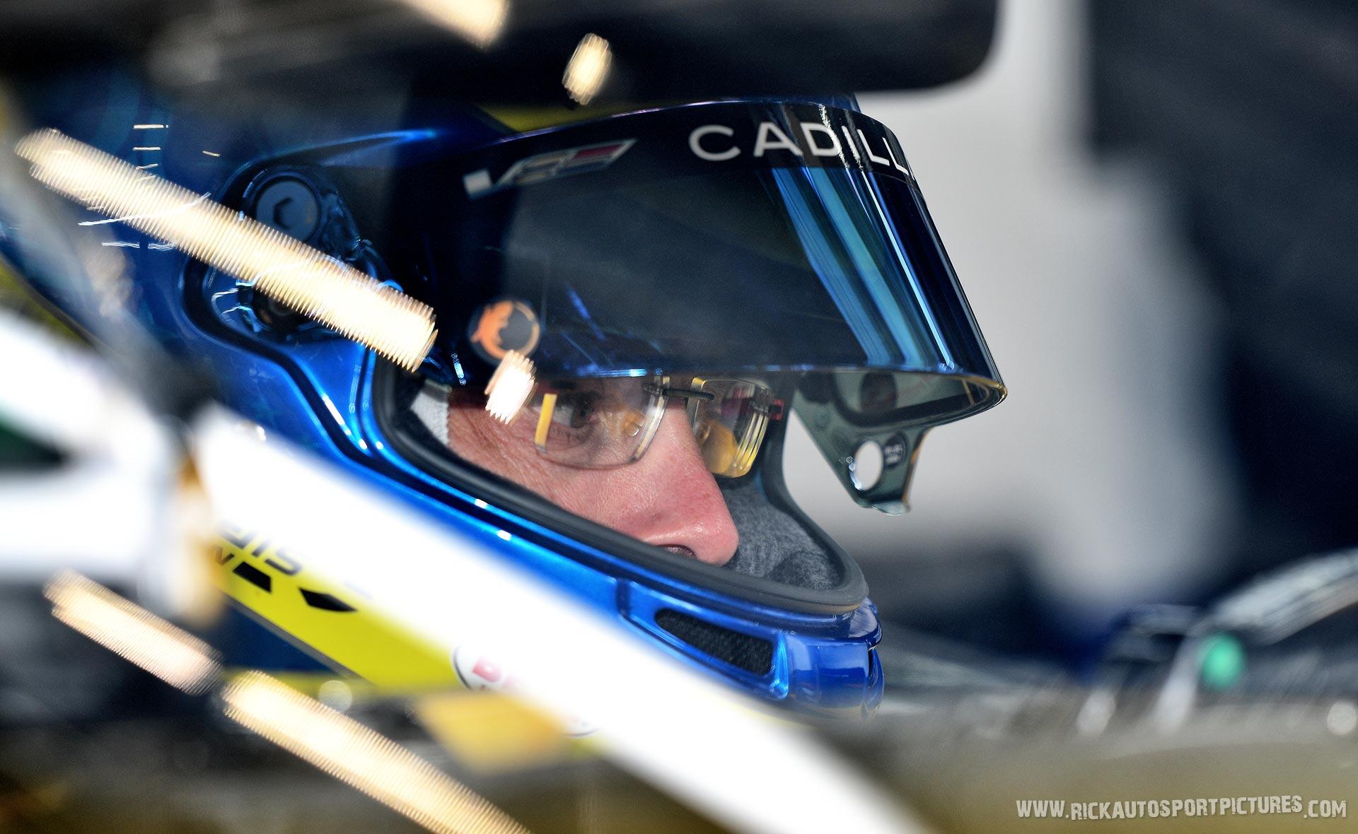 Sébastien Bourdais helmet Cadillac Racing