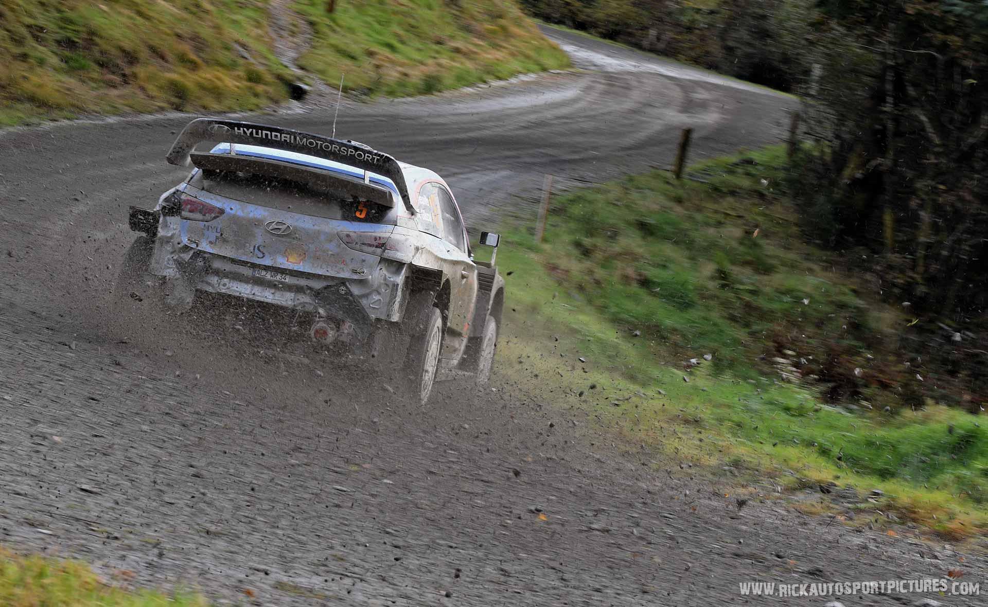 Thierry Neuville Nicolas Gilsoul WRC Wales 2018
