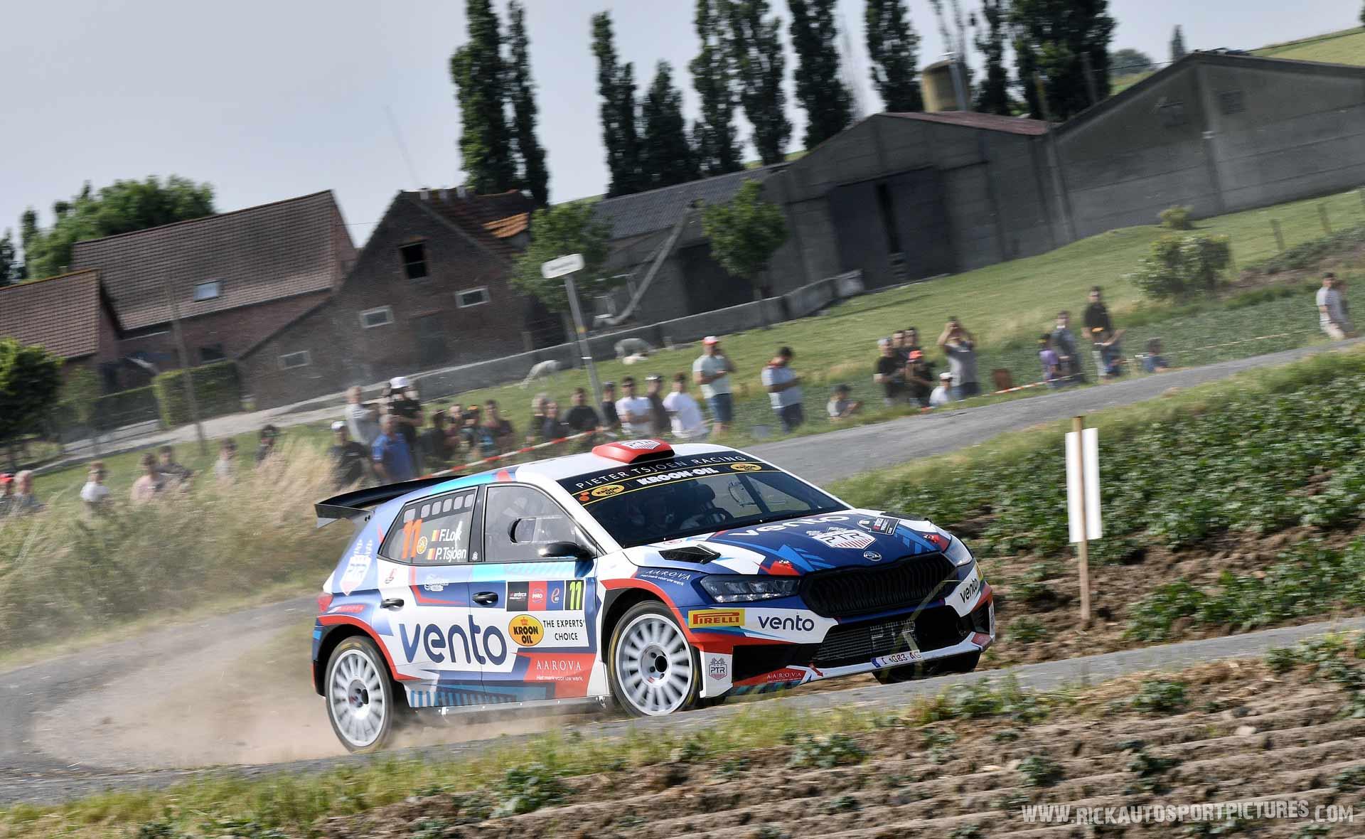 Freddy Loix & Pieter Tsjoen, PTR Skoda Fabia Rally2 evo